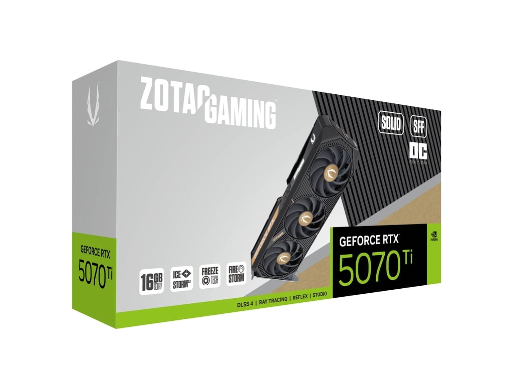 ZOTAC GAMING GeForce RTX 5070 Ti SOLID SFF OC