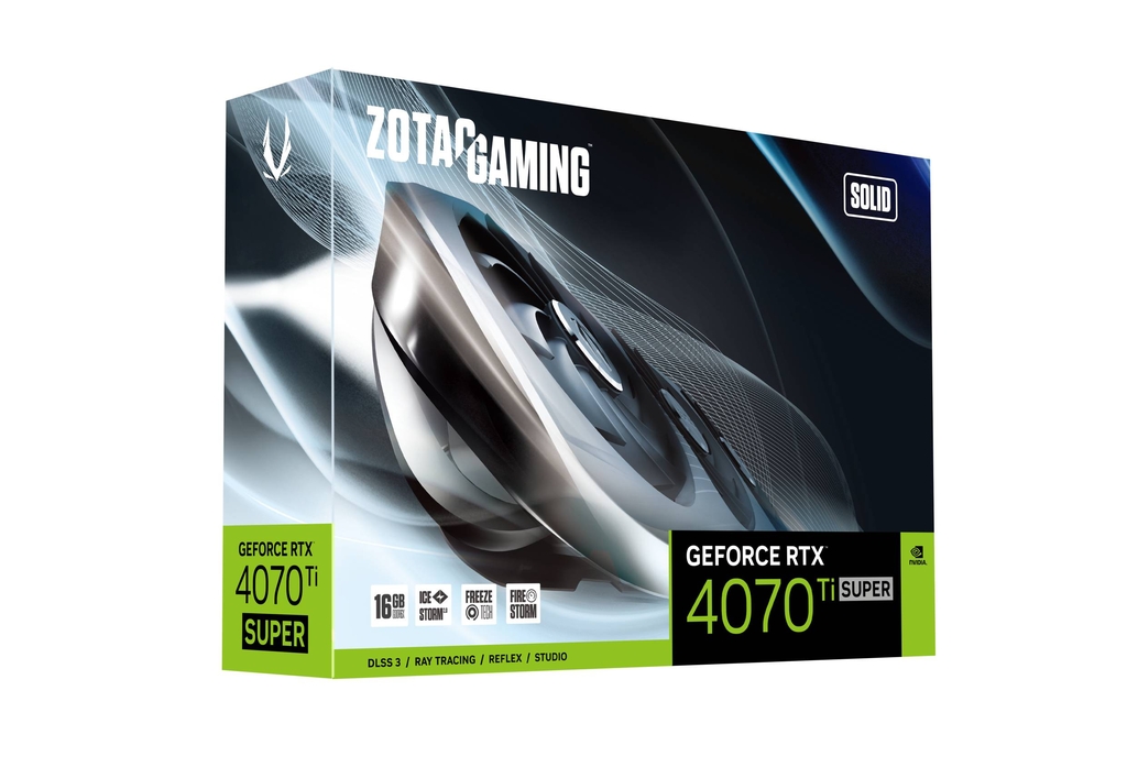 ZOTAC GAMING GeForce RTX 4070 Ti SUPER SOLID 16GB GDDR6X