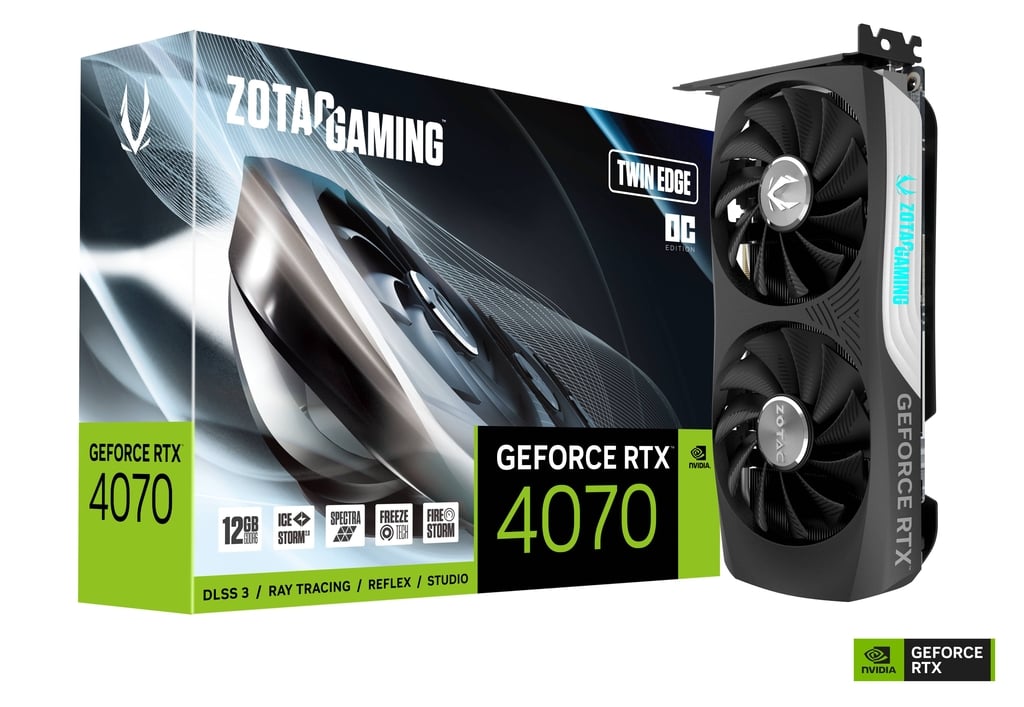 ZOTAC GAMING GeForce RTX 4070 Twin Edge OC GDDR6 
