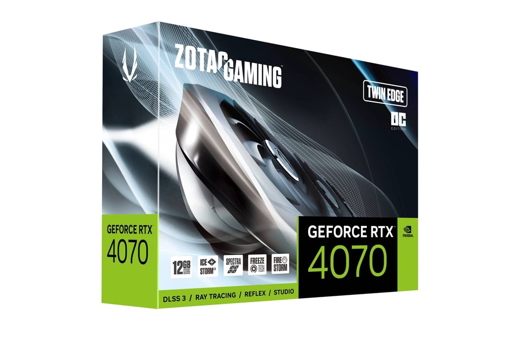 ZOTAC GAMING GeForce RTX 4070 Twin Edge OC GDDR6 