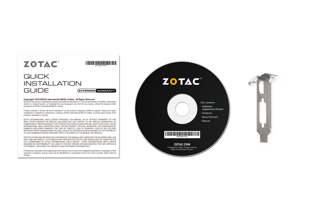 ZOTAC GeForce® GT 1030 2GB GDDR5 HDMI/DVI Low Profile | ZOTAC