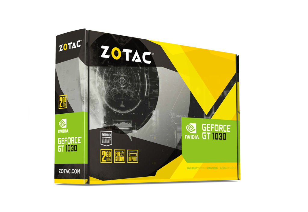 ZOTAC GeForce® GT 1030 2GB GDDR5 HDMI/VGA Low Profile