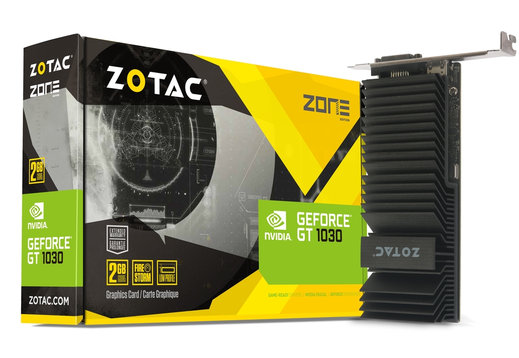 ZOTAC GeForce® GT 1030 Zone Edition
