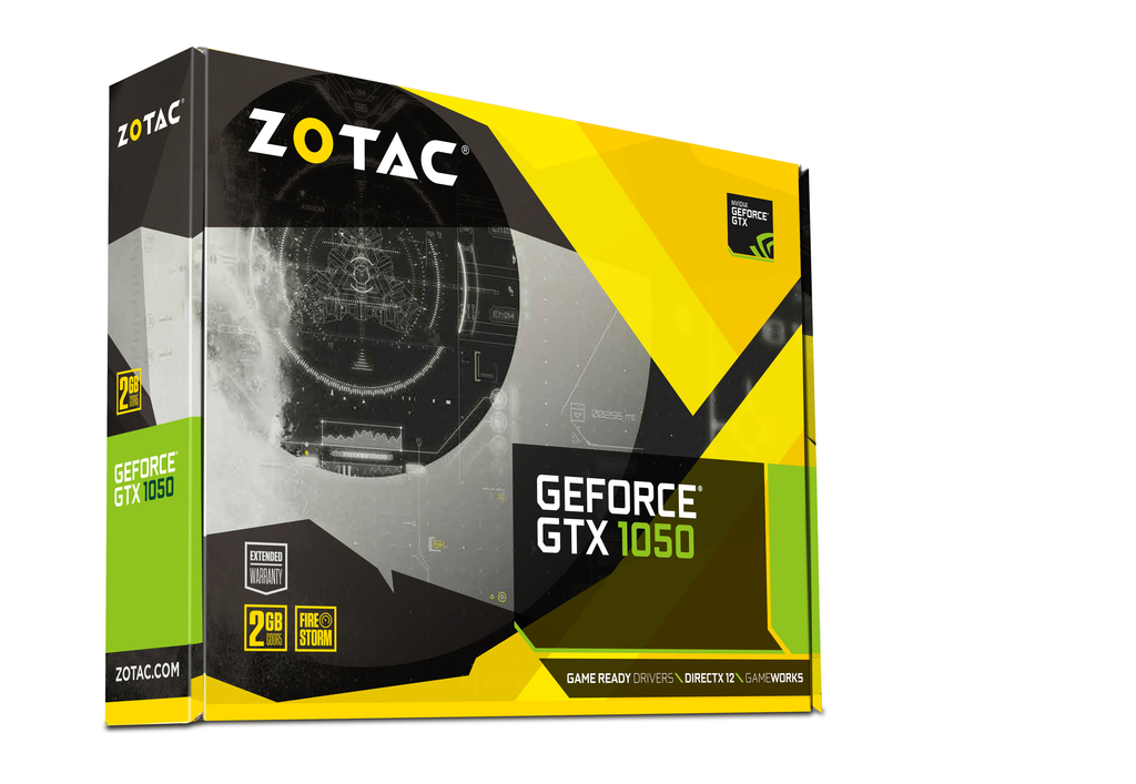 ZOTAC GeForce® GTX 1050 MINi 2GB