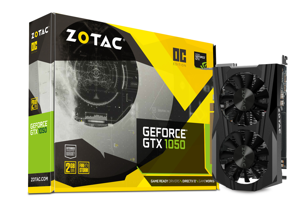 ZOTAC GeForce® GTX 1050 OC