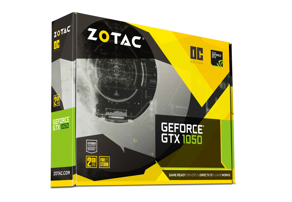 ZOTAC GeForce® GTX 1050 OC