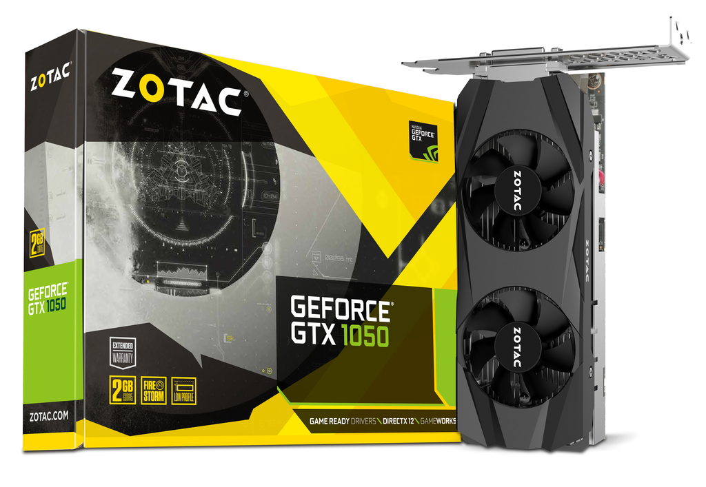 ZOTAC GeForce® GTX 1050 Low Profile