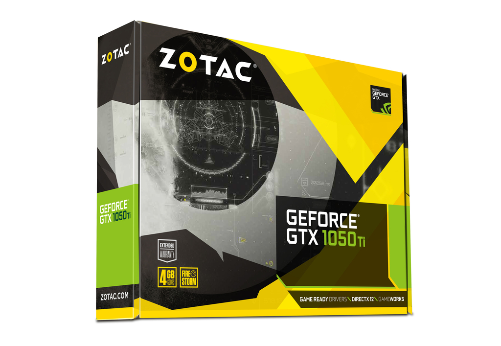 ZOTAC GeForce® GTX 1050 Ti MINi 4GB