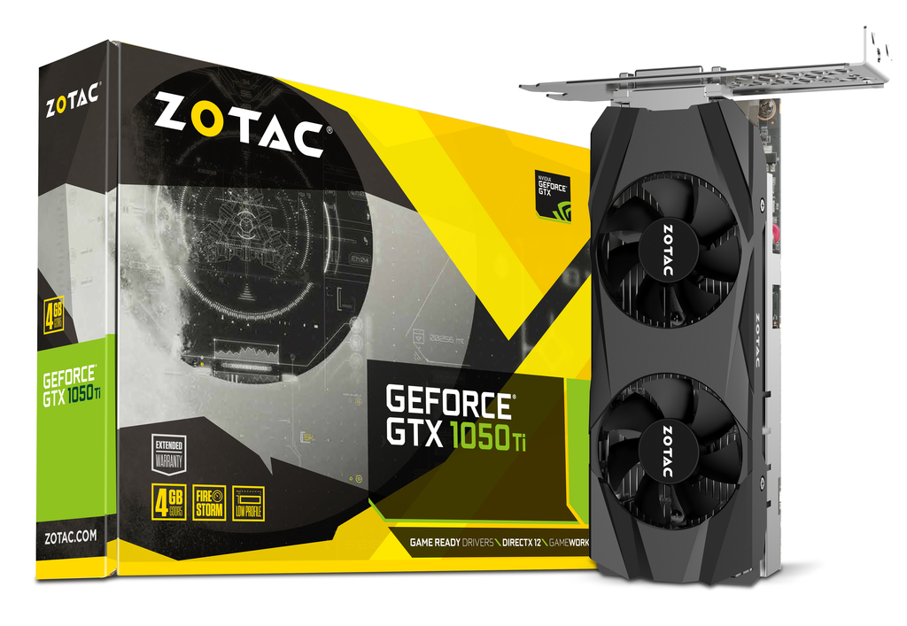 ZOTAC GeForce® GTX 1050 Ti Low Profile