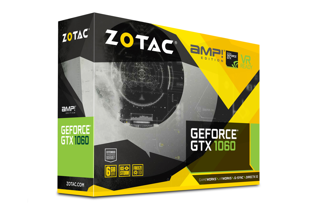 ZOTAC GeForce® GTX 1060 AMP! Edition ZOTAC