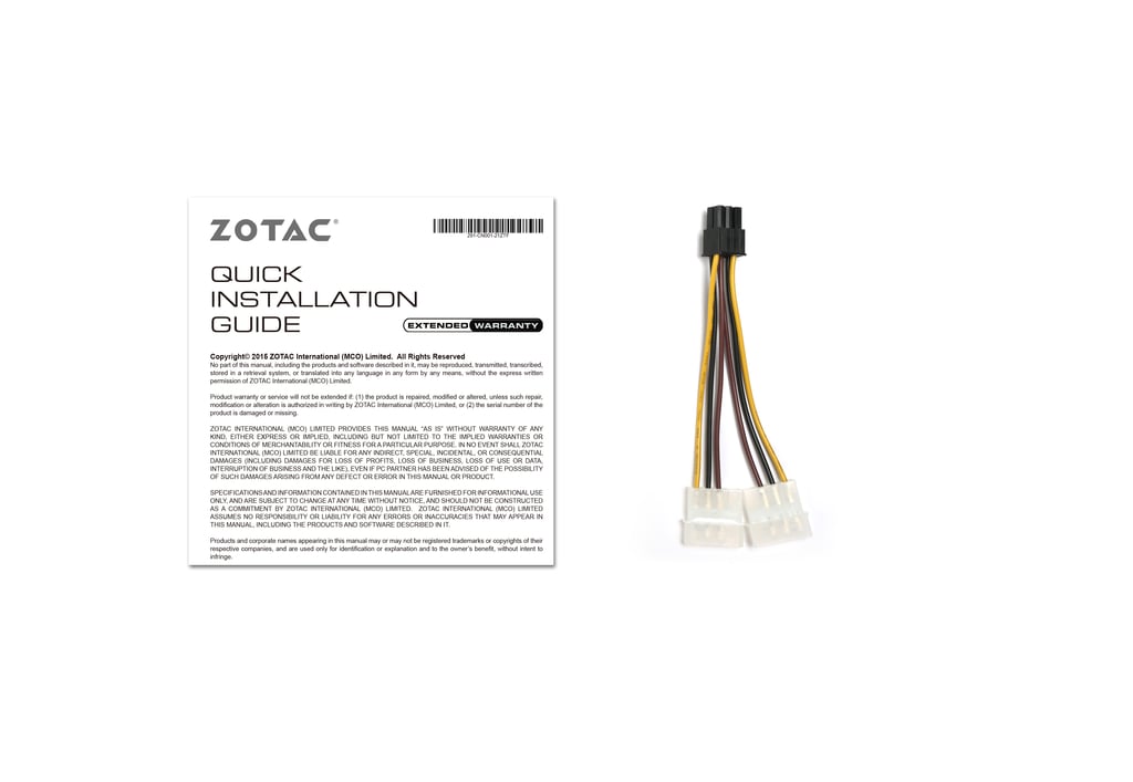ZOTAC GeForce® GTX 1060 AMP! Edition