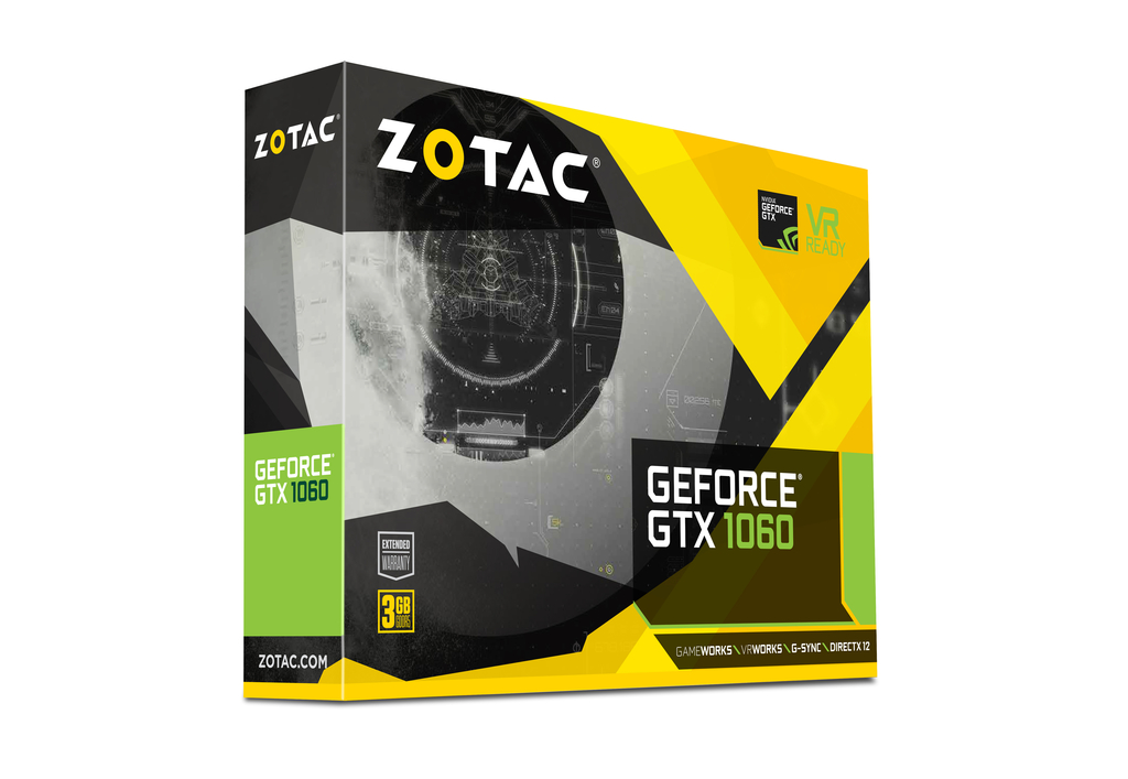 ZOTAC GeForce® GTX 1060 3GB