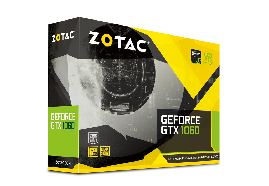 ZOTAC GeForce GTX 1060 6GB GDDR5X | ZOTAC