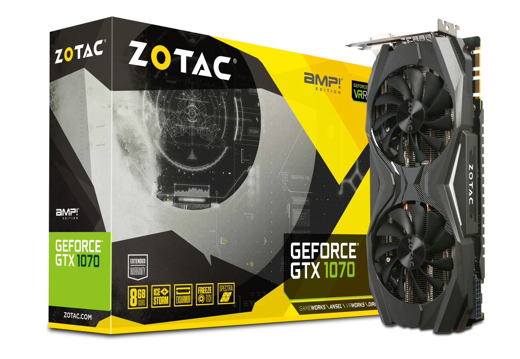 ZOTAC GeForce® GTX 1070 AMP Edition