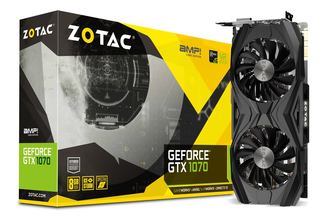 ZOTAC GeForce® GTX 1070 AMP Core Edition