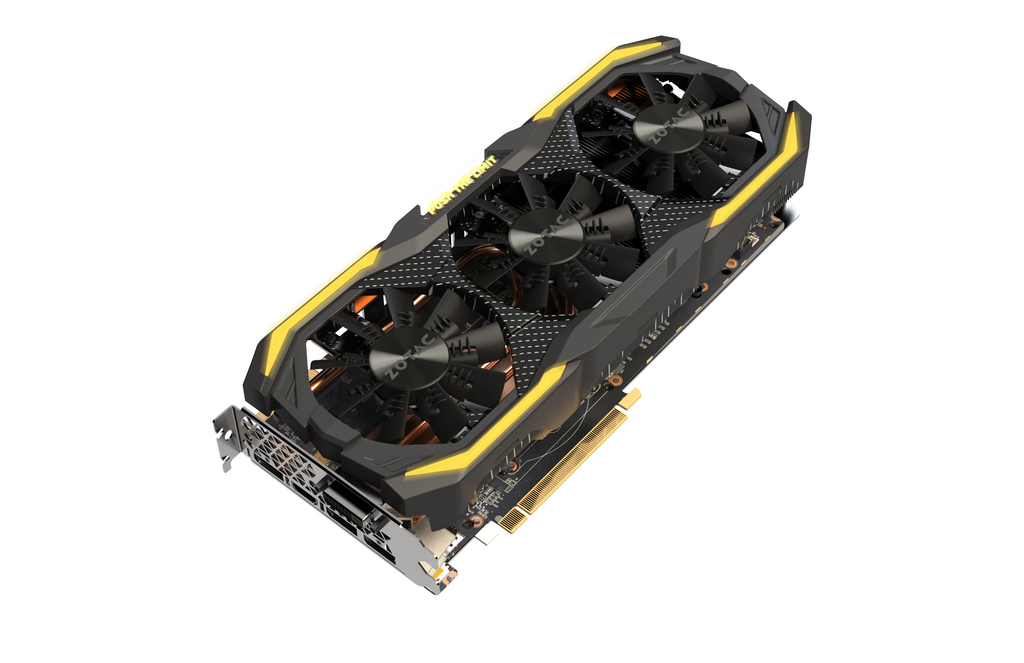 PCパーツ【箱なし】ZOTAC GeForce 1070 Ti AMP Edition