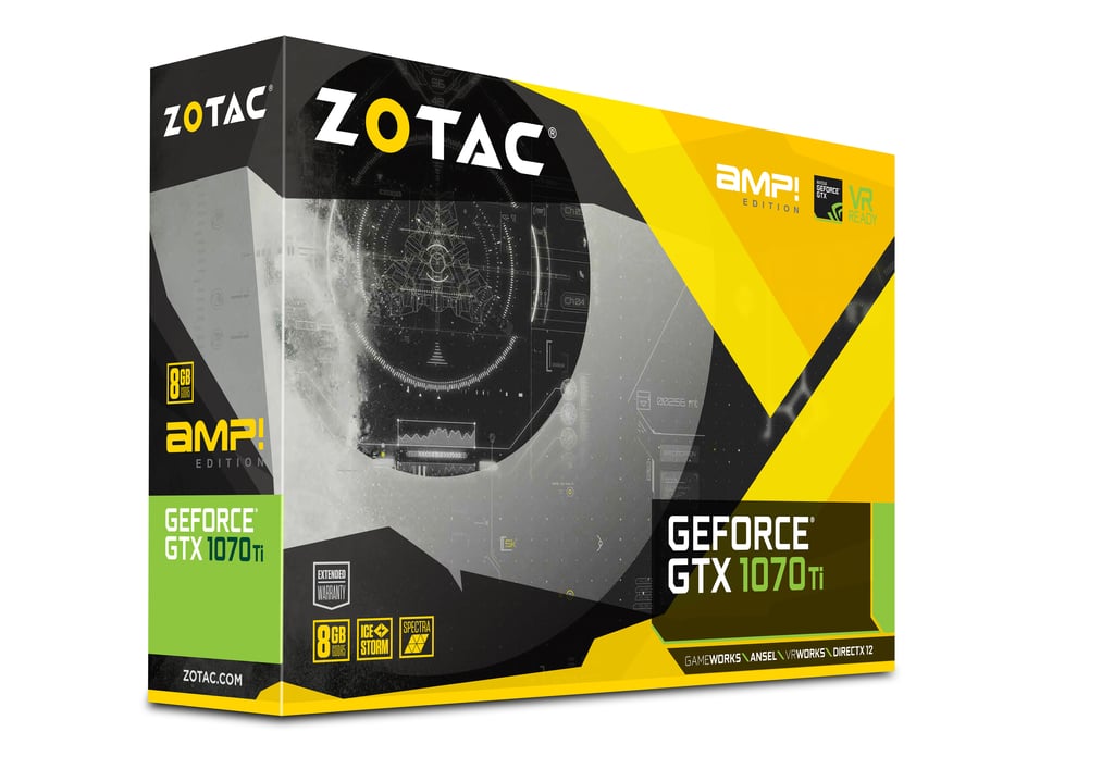 ZOTAC GeForce® GTX 1070 Ti AMP Edition