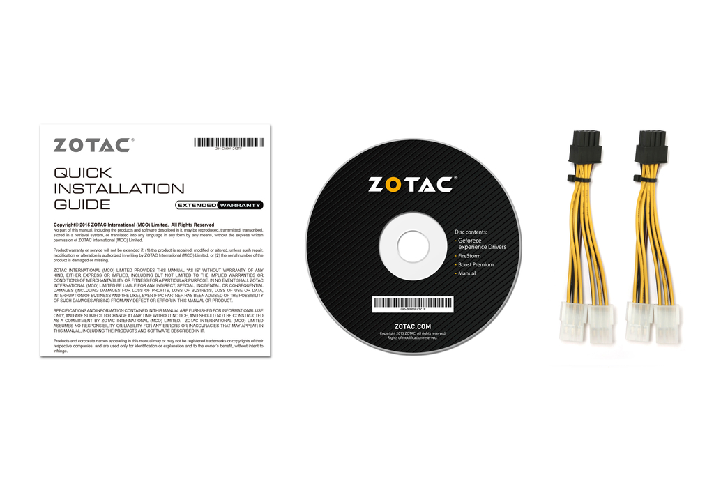 ZOTAC GeForce® GTX 1070 Ti AMP Edition