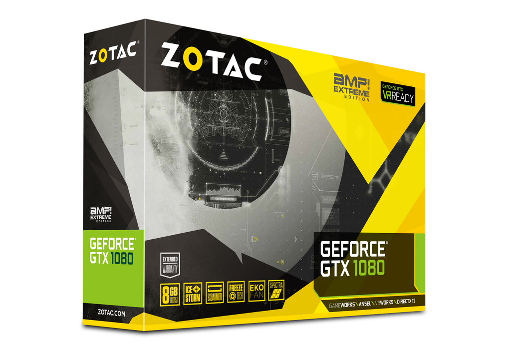 ZOTAC GeForce GTX 1080 AMP ExtremePCパーツ