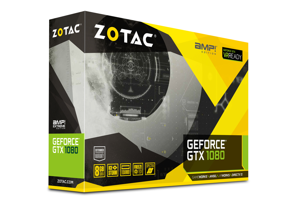 ZOTAC GeForce® GTX 1080 AMP Edition | ZOTAC