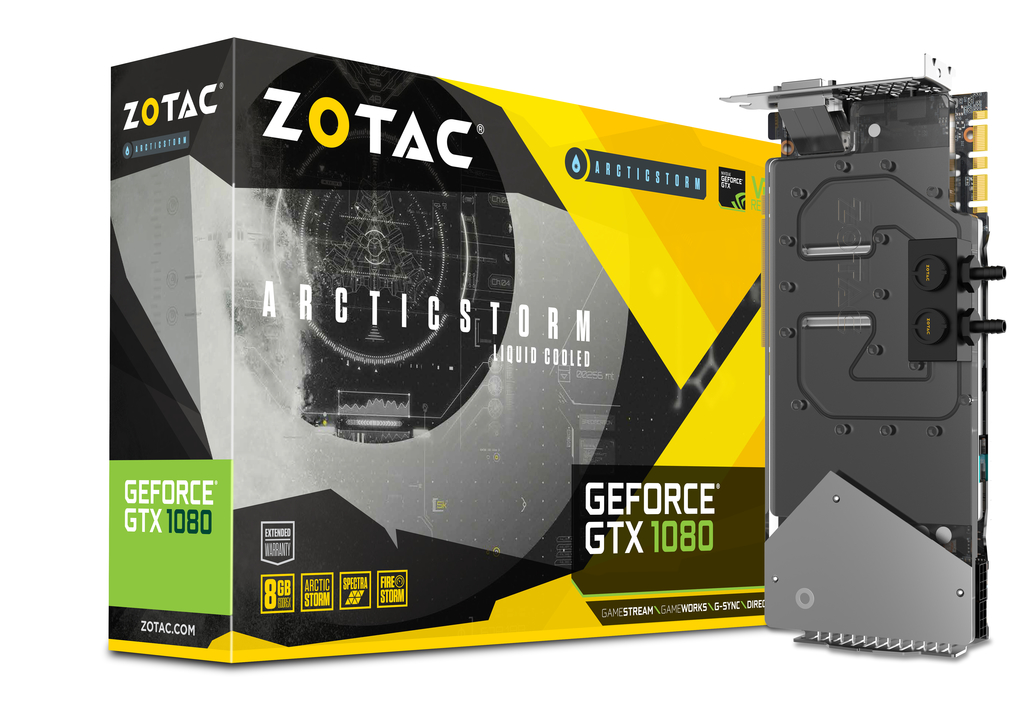 ZOTAC GeForce® GTX 1080 ArcticStorm | ZOTAC