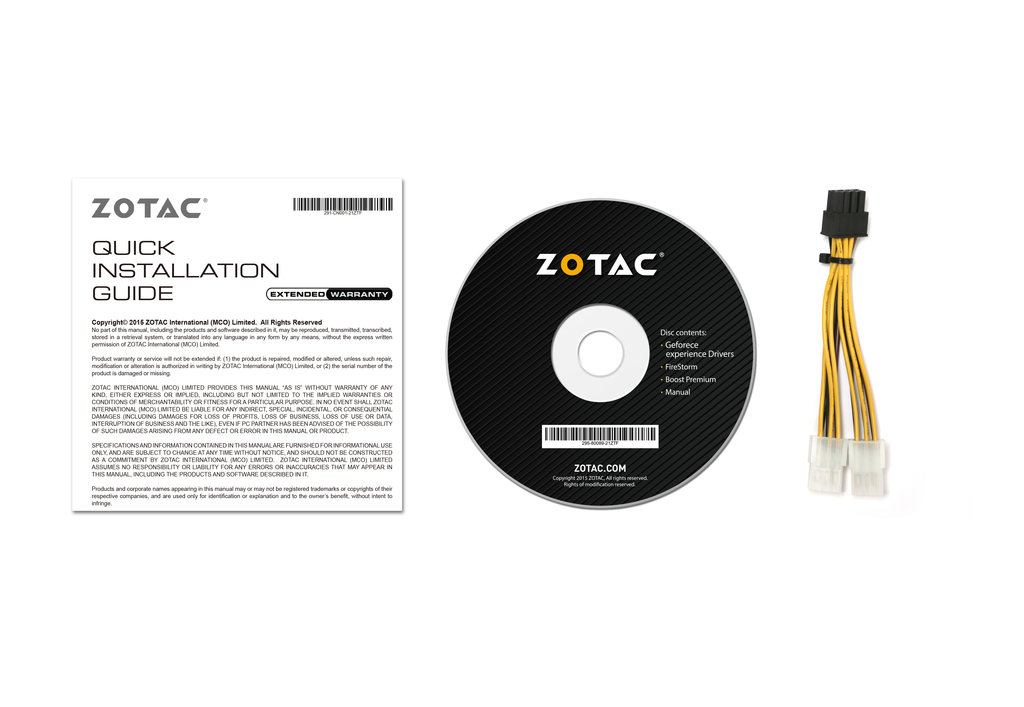 ZOTAC GeForce® GTX 1080 Mini 8GB