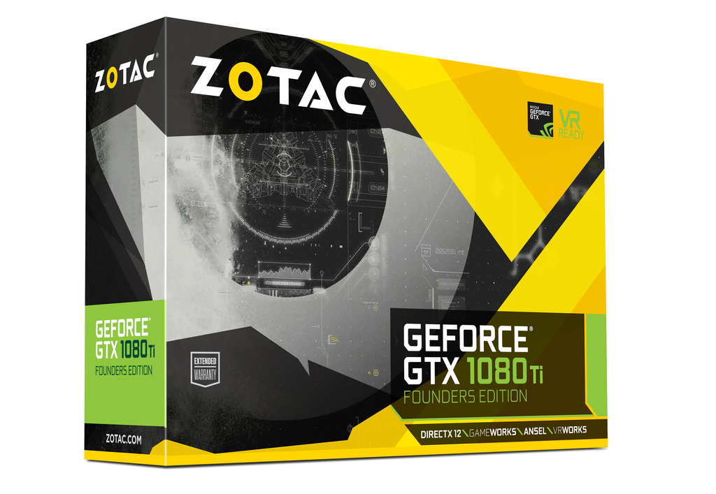 ZOTAC GeForce® GTX 1080 Ti Founders Edition