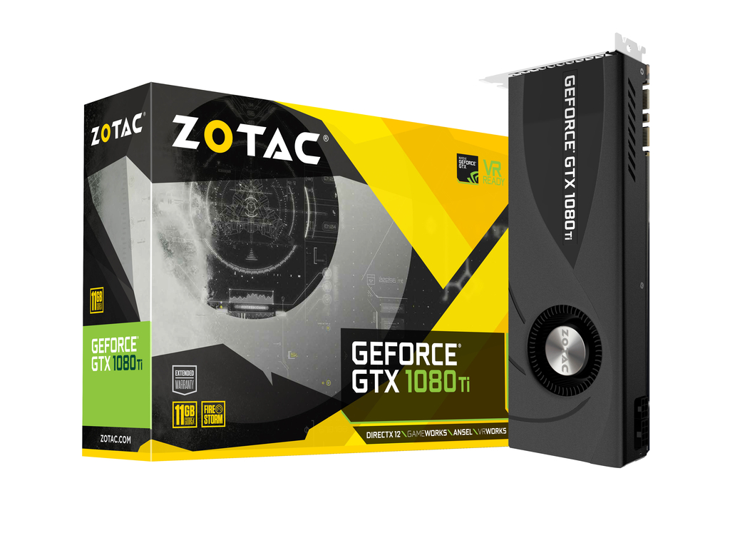 ZOTAC GeForce GTX 1080 Ti Blower　動作確認済