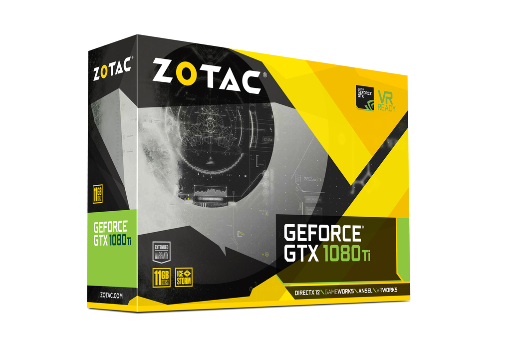 【美品】ZOTAC GeForce GTX 1080 Ti　送料無料