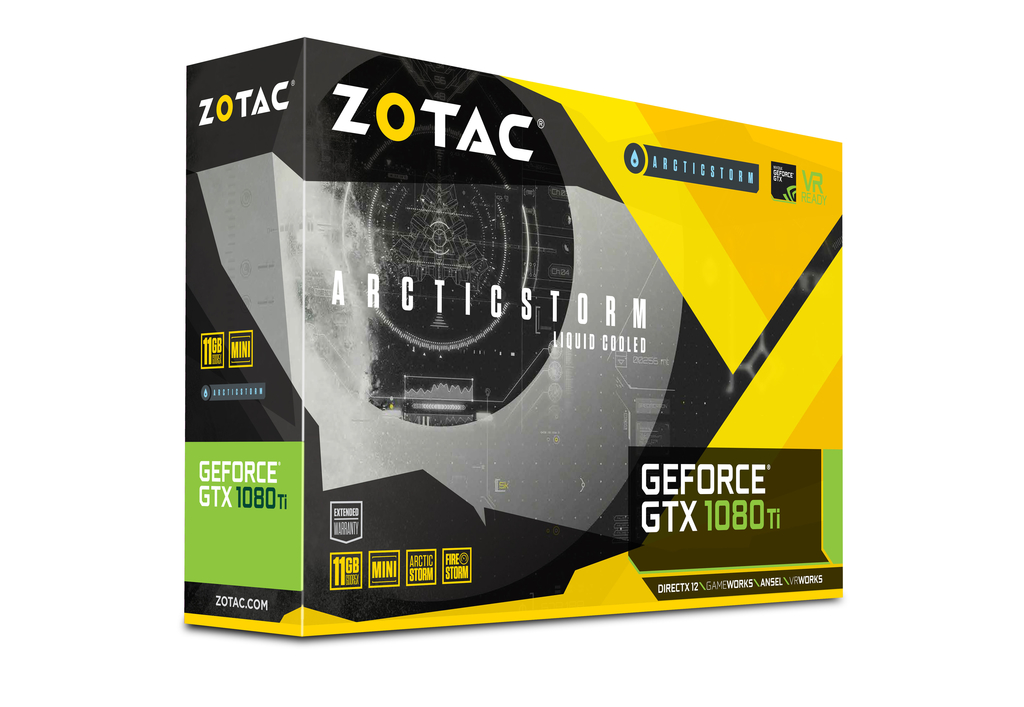 ZOTAC GeForce® GTX 1080 Ti ArcticStorm Mini