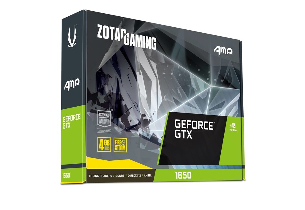 ZOTAC GAMING GeForce GTX 1650 AMP | ZOTAC