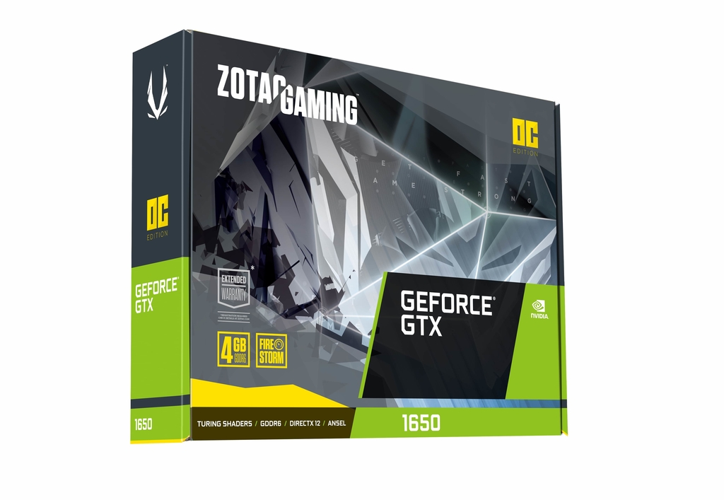 ZOTAC GAMING GeForce GTX 1650 OC GDDR6