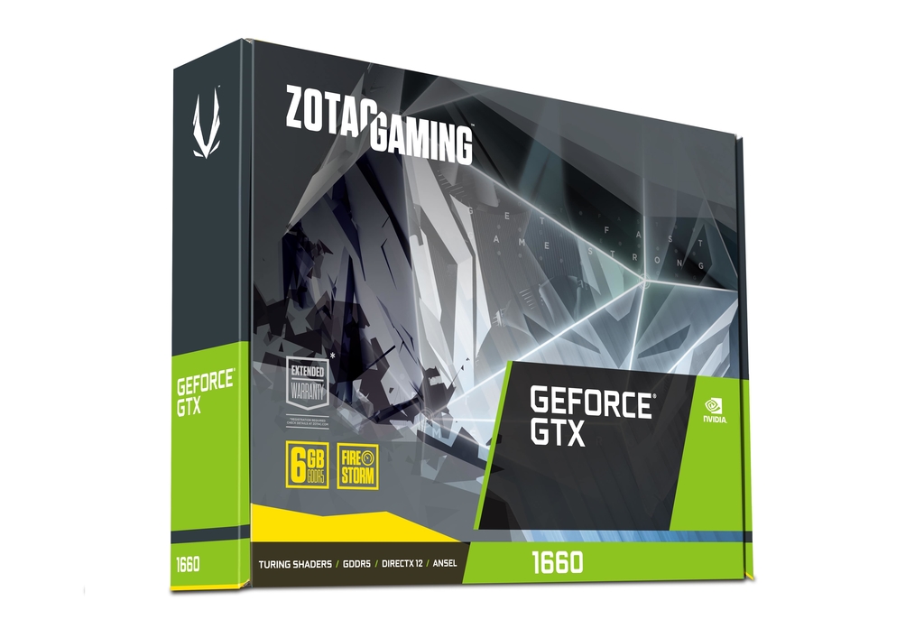 ZOTAC GAMING GeForce GTX 1660 6GB GDDR5