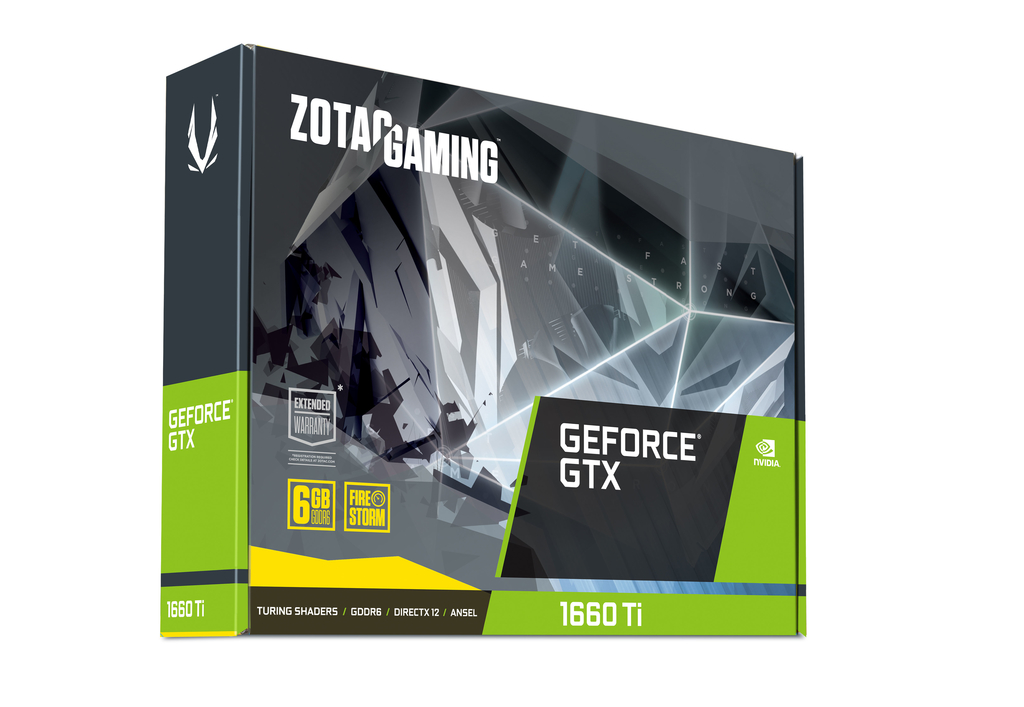 ZOTAC GAMING GeForce GTX 1660 Ti 6GB GDDR6