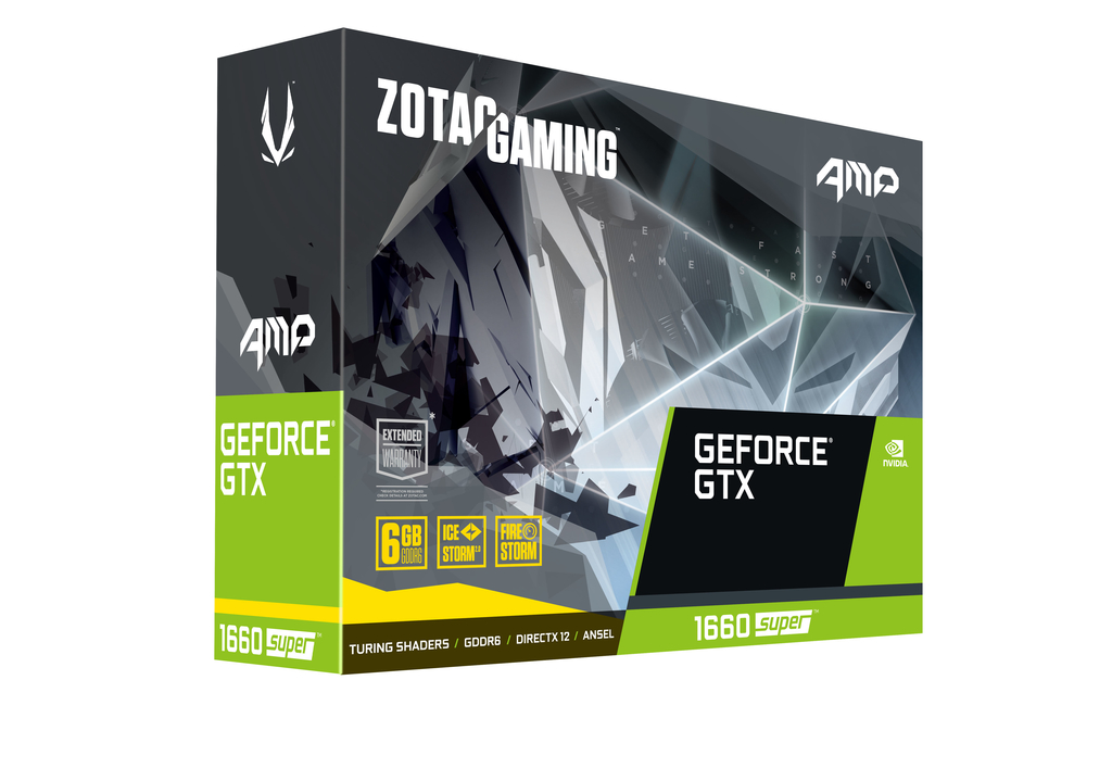 ZOTAC GAMING GeForce GTX 1660 SUPER AMP 백플레이트