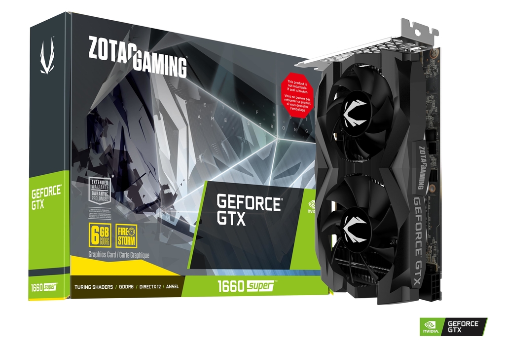 ZOTAC GAMING GeForce GTX 1660 SUPER Twin Fan