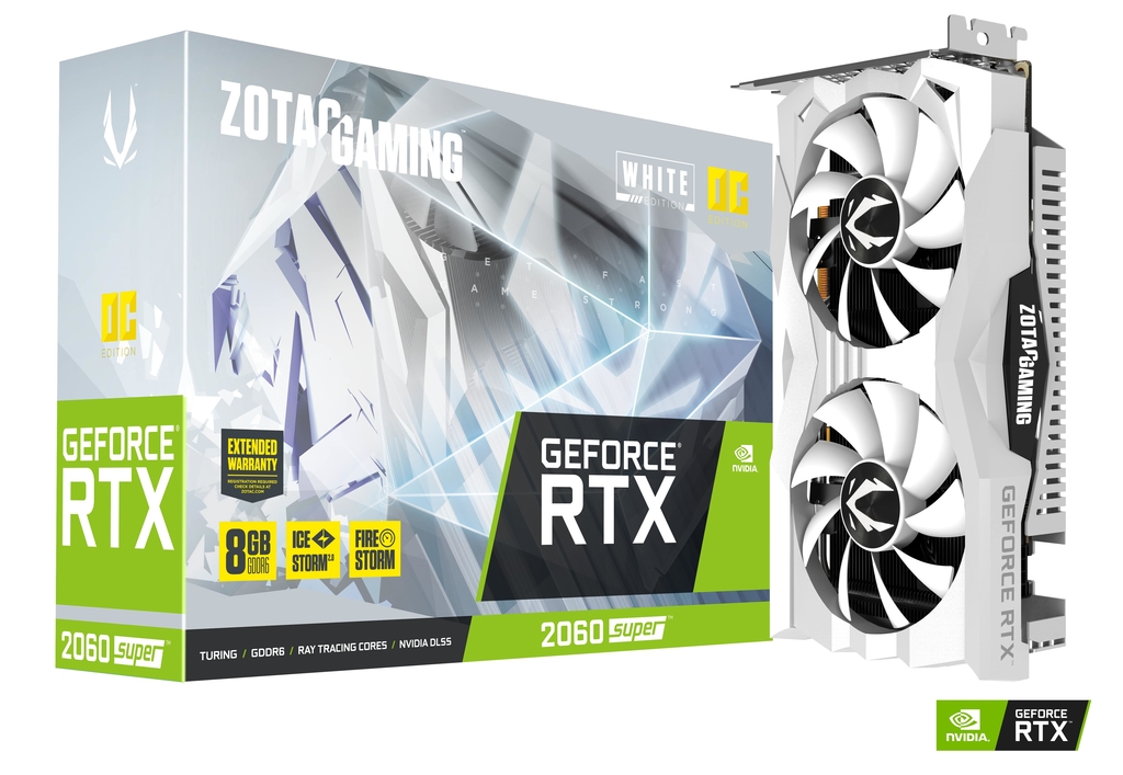 ZOTAC GAMING GeForce RTX 2060 SUPER OC White Edition