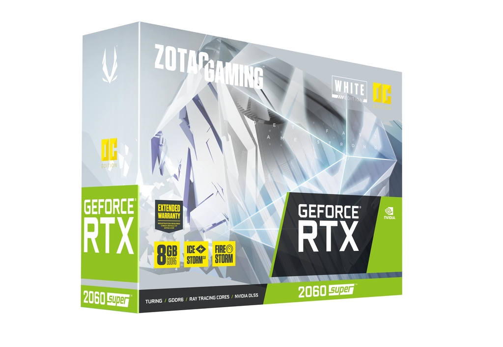 ZOTAC GAMING GeForce RTX 2060 SUPER OC White Edition