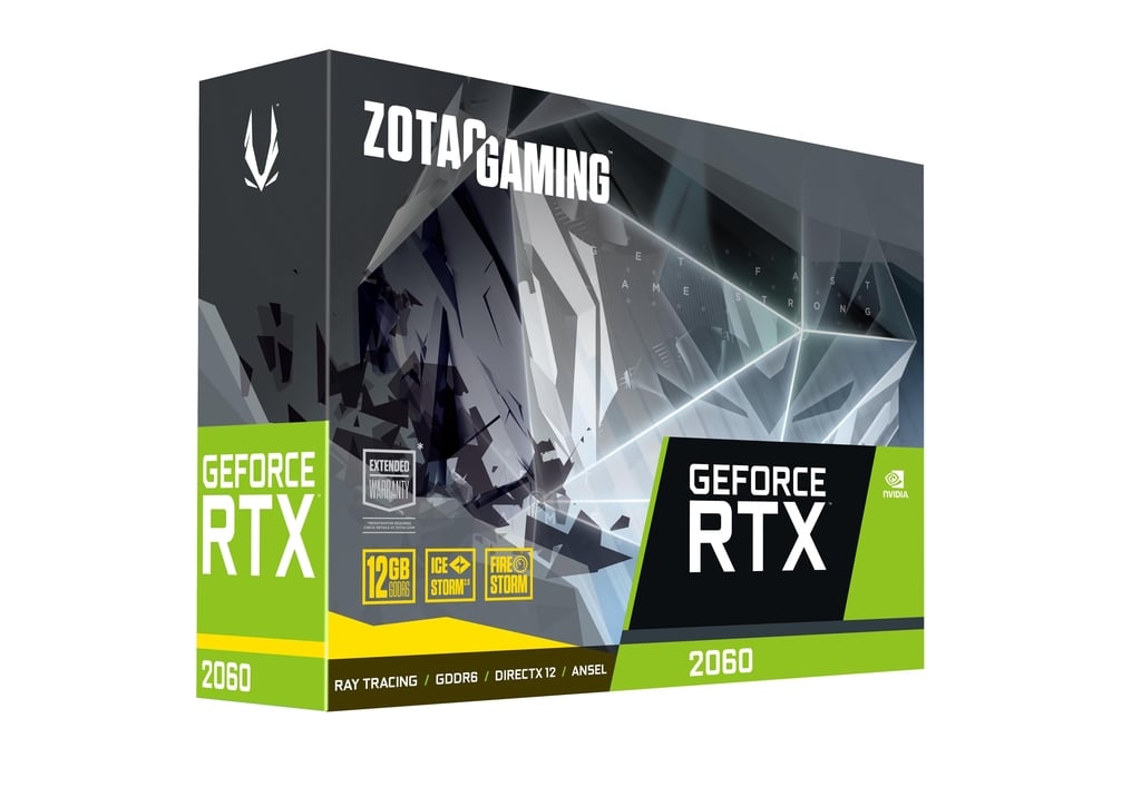 ZOTAC GAMING GeForce RTX 2060 Twin Fan 12GB | ZOTAC