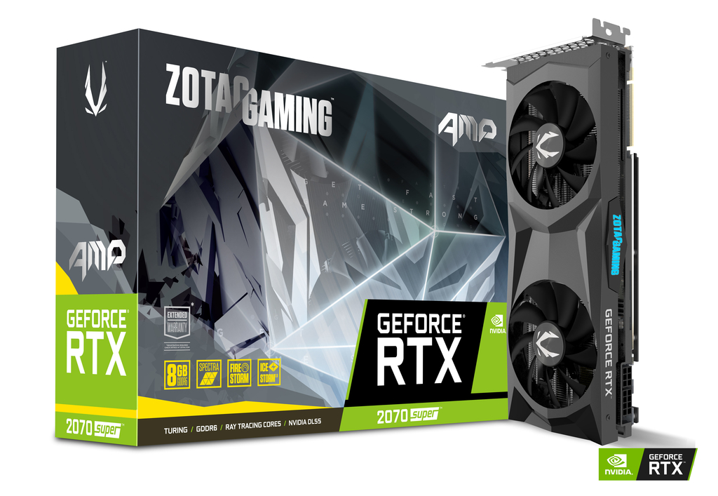 ZOTAC製 GAMING GeForce RTX2070Super AMP