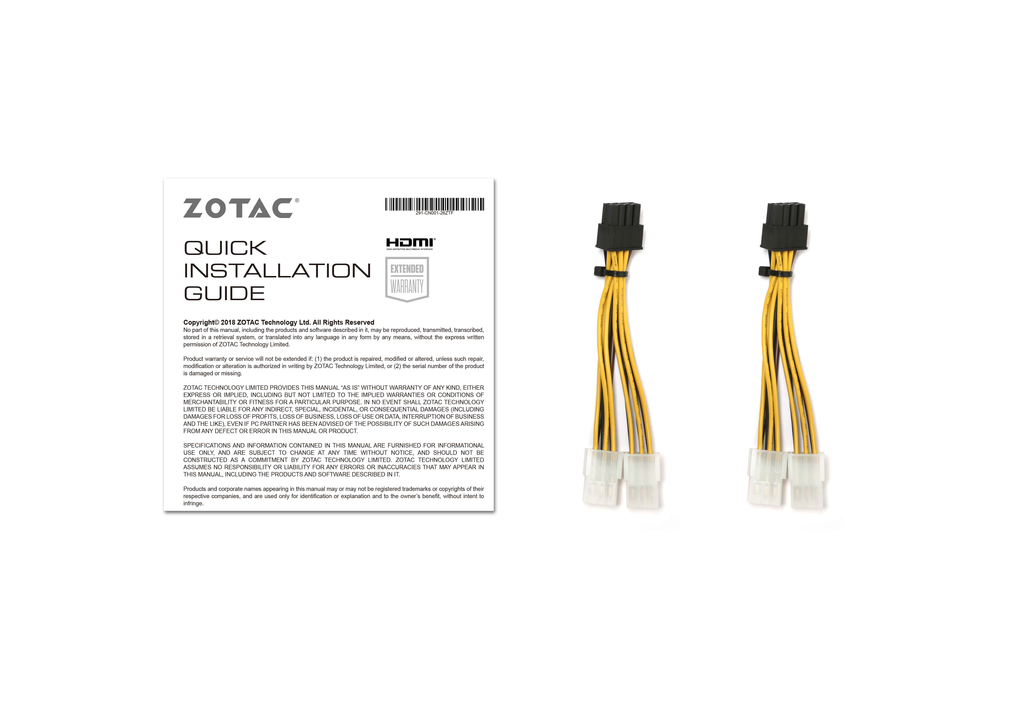 ZOTAC GAMING GeForce RTX 2080 Ti AMP Extreme Core ZOTAC