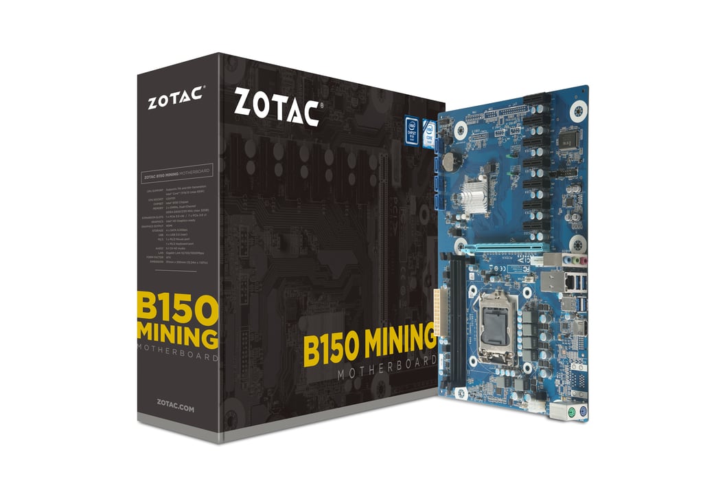 ZOTAC B150 Mining ATX Motherboard