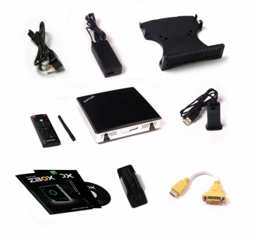 Zotac ZBOX-AD04-PLUS-U Black Mini / Booksize Barebone System