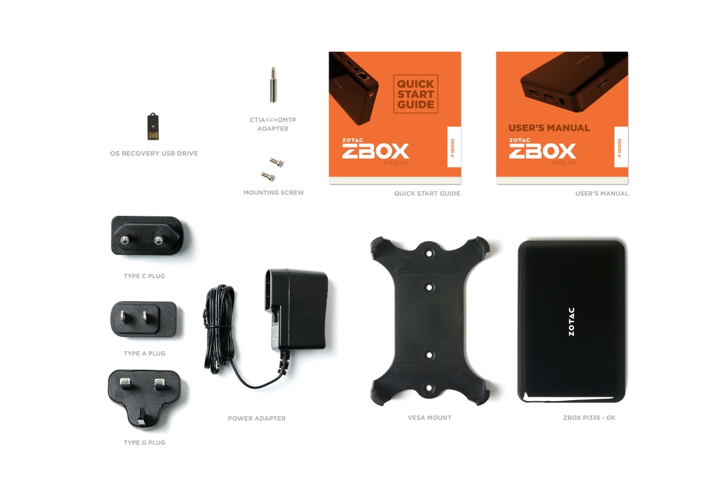 ZBOX PI335 pico Gemini Lake with Windows 10 Home in S Mode | ZOTAC