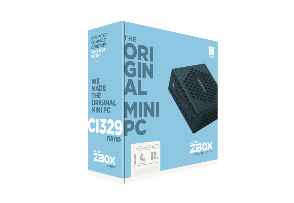 ZBOX CI329 nano with Windows | ZOTAC