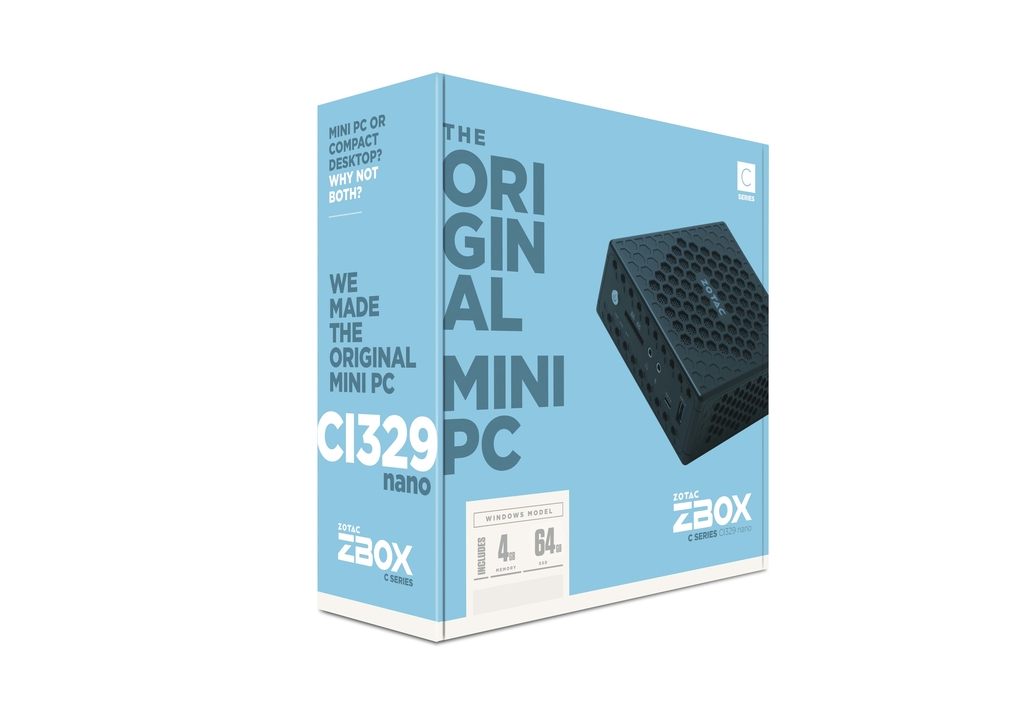 ZBOX CI329 nano with Windows 10 Home in S Mode | ZOTAC