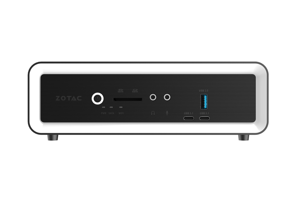 ZOTAC ZBOX CI622 Nano Barebone, Fanless Comet Lake Mini PC