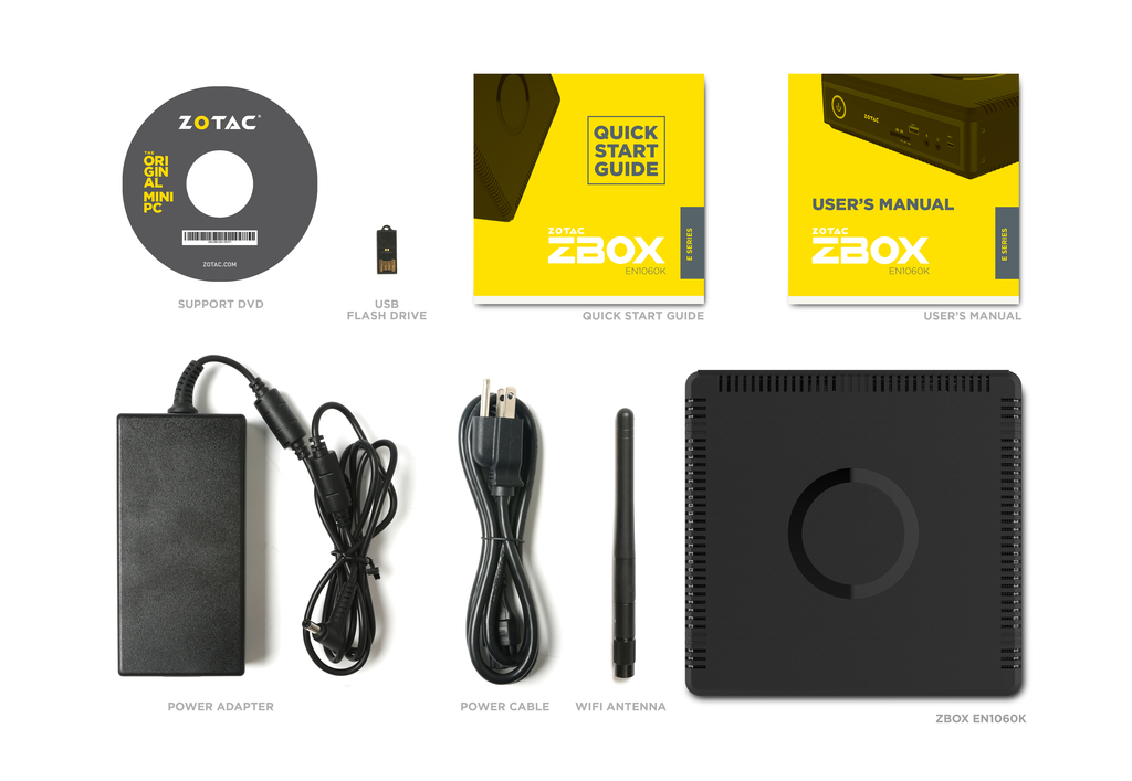 Zotac 小型PC ZBOX-ER51060　GTX1060/Win10 MAGNUS ER51060 (Barebone) | ZOTAC