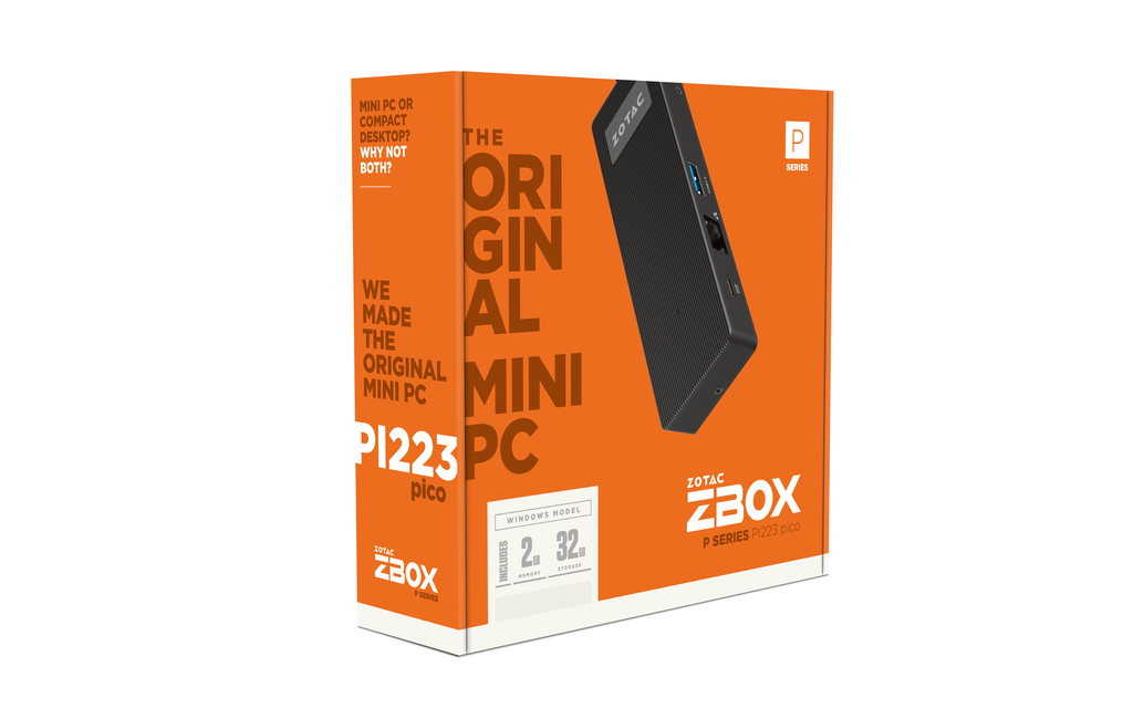 ZBOX PI223 pico with Windows 10 | ZOTAC