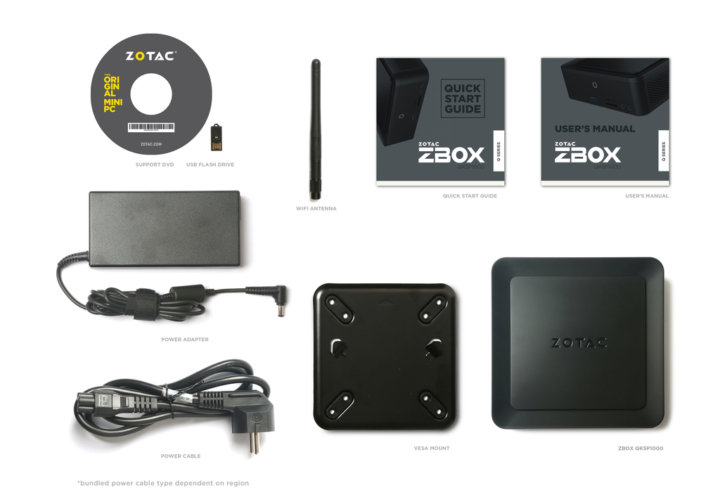ZBOX QK5P1000 (Barebone) | ZOTAC